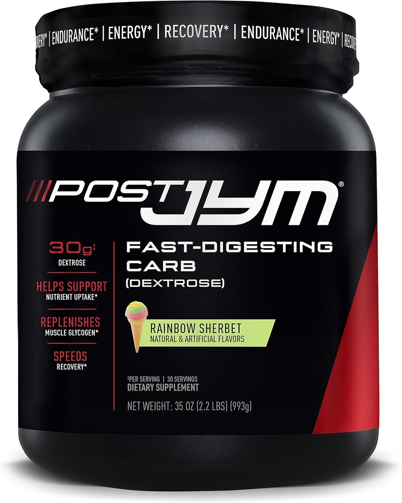 Post JYM Carb Fast Digesting Post Workout Recovery Powder 