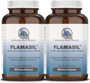 FlamasilTM (2 Pack)- Sağlıklı Inflammasyon Yanıtı * | Multi-Herbal Pain Reliever* ve Ortak Yardım | Bio-Enhanced Turmeric, Boswellia, Resveratrol ve Daha Fazla | 13-in-1 Superfood Antioksit