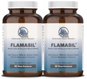 FlamasilTM (2 Pack)- Sağlıklı Inflammasyon Yanıtı * | Multi-Herbal Pain Reliever* ve Ortak Yardım | Bio-Enhanced Turmeric, Boswellia, Resveratrol ve Daha Fazla | 13-in-1 Superfood Antioksit