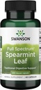 Swanson Spearmint Leaf (Mentha Spicata) - Πλήρες Φάσμα βοτανικό συμπλήρωμα Υποστήριξη Digestive Health & Ήπια Στομαχικά Θέματα - Φυσική Φόρμουλα Υποστήριξη Υγεία & Ευεξία - (60 Κάψουλες, 400mg Καθένα)