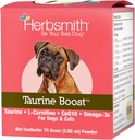 Herbsmith Taurine Boost - Köpekler ve Kediler için Kalp Desteği - Köpek ve Kedi Kalp Sağlığı için Taurin Tamamı - CoQ10, Taurin ve L-Carnitine ile