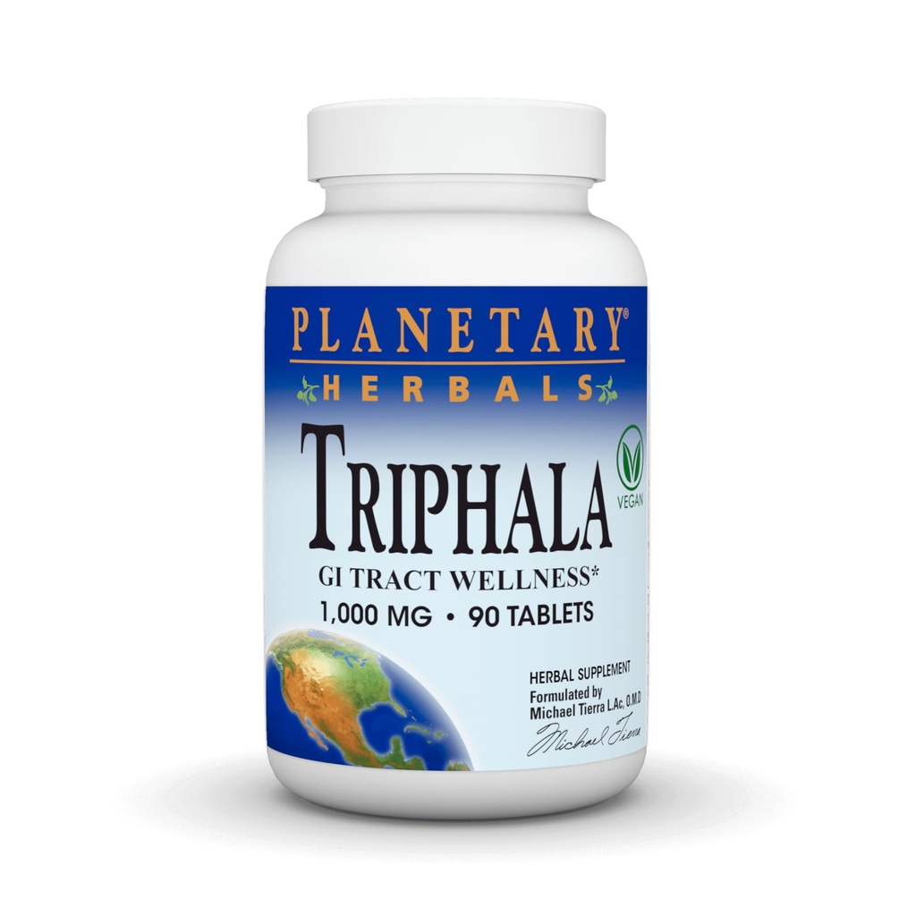 Planetary Herbals Triphala 1000 mg - 90 Tablet