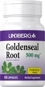 Lindberg Goldenseal Root Capsules | 500 mg | 60 Capsules | Geleneksel Herb | Ekstraksiyon Supplement | Non-GMO, Gluten Free