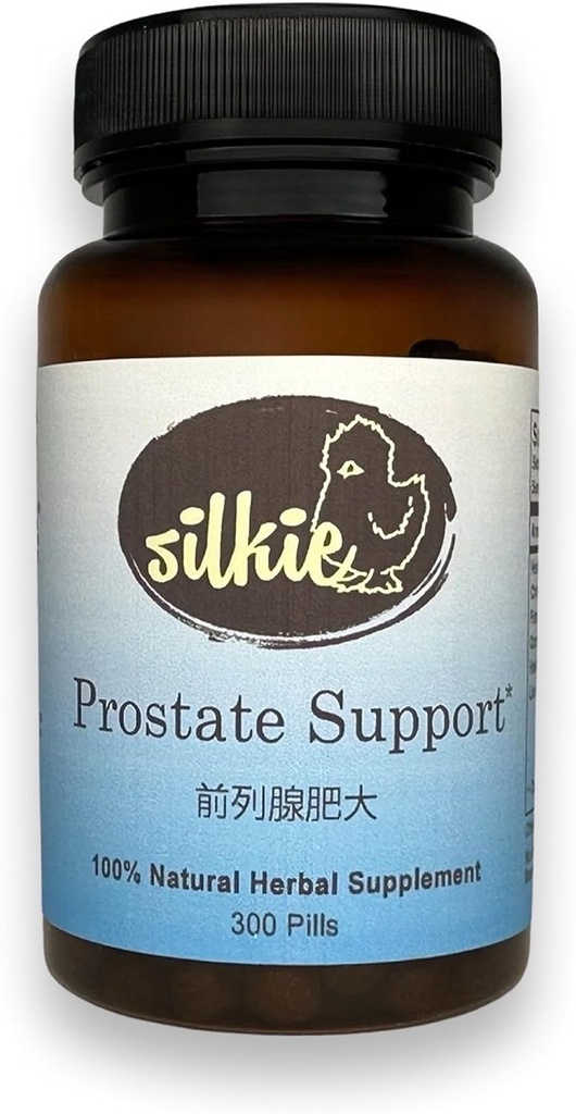 Silkie Βότανα Υποστήριξη του προστάτη - Urinary Relief, έλεγχος της ουροδόχου κύστης, μείωση της συχνής ούρησης, 300 κόμης