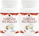 Sonsuz Yaşam - Arı Kirliliği - Biyoaktif bileşiklerle Enerji ve Beslenme - Vejetaryen ve Gluten-Free - 100 Tablet (Pack of 2)