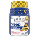 Zarbee's Kids Melatonin Gummies with 1mg Melatonin, Kids Sleep Gummy, Trust-Free, Non-Habit-Forming, Natural Strawberry, 60 ct