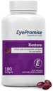 EyePromise Rest Eye Health Supplement - 180 Softgels, 90-Day Supply - Omega 3 Supplement with Zeaxanthin, Lutein, Fish Oil, EPA, DHA & Vitamins for Eye Health