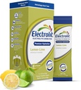 Elektrolit Elektrolytes Toz Paketleri, Limon Lime 8 Pack, Tozlu Hydration Packets for Dehidr & Rehidrasyon, Post Workout Flavored Hydrating Drink Mix, Gluten Free Daily Water Advancedr Sticks