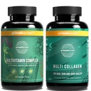 Primal Harvest Primal Mind Yakıt & Multivitamin Supplements for Women and Men Multi Vitamin Capsules and Mind Fuel Pills Sche