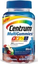 Centrum MultiGummys Men (150 Count, Natural Cherry, Berry, Apple Flavor) Multivitamin/Multimineral Supplement Gummies
