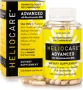 Heliocare Advanced Niacin B3 Supplement: Fernblock PLE Extract 240mg Per Servis - Cilt Hücre Sağlık W / Antioksi Zengin Vitamin B3 Niacin 500 mg - 120 Vegan Capsules