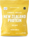 Probiyotik Whey Protein Toz | Grass-Fed | Vanilla | 2 lb | Gut Health & Immune Support | 8 Probiyotik Strains | Muscle Recovery & Digestive Health