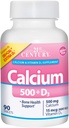 21st Century Food Plus Ekstra D Caplets, 500 mg, 90 Kont, 1 Paket