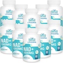 Liposomal NAD+ Supplement 1000 mg | En Yüksek NAD Pontecy | Max Aborpsiyon | Pure NAD Supplement | Enerji ve DNA Tamir, Aging Defense, Brain Function | 600 Softgels