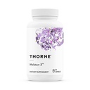 THORNE - Melaton-3-3-3 mg Melatonin Supplement - Destekler Normal Circadian Rhythms, Restful Sleep & Relaxation* - NSF Spor için sertifikalı - Gluten, Dairy & Soy-Free - 60 Capsules