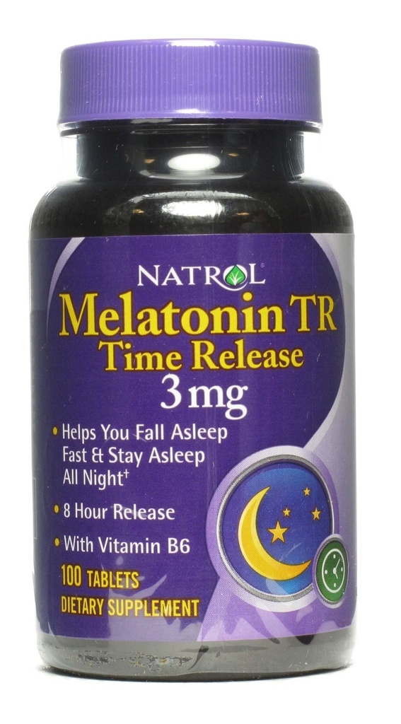 MELATONIN TR 3MG 100 tablets pack of 11
