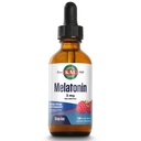 KAL Melatonin DropIns 3 mg, Sağlıklı Uyku Yardım Desteği, Sıvı Melatonin Drops for Optimal Metabolizma & Calming Relaxation Support, Fast Acting, Natural Raspberry Flavor, Approx. 55 Hizmet, 1.85oz