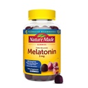 Doğa Made Time Release Melatonin 3 mg Gummies,% 100 Uyuşturucu Ücretsiz Uyku Yardımı Yetişkinler için, 60 Melatonin Gummies, 60 Gün Supply