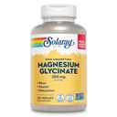 SOLARAY Magnezyum Glycinate Capsules, Chelated Magnezyum Bisglycinate w/BioPerine, Higher Abors Magnezyum Supplement - Bones, Muscles, Heart Support, Vegan (30 hizmet, 120 VegCaps)