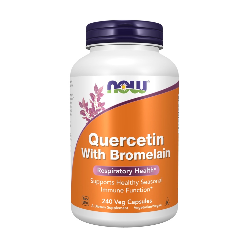 Şimdi Gıdalar Tamamlıyor, Bromelain ile Quercetin, Dengeli Immune System*, 240 Veg Capsules