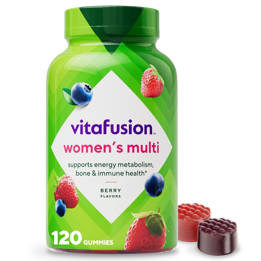 Vitafusion Adult Gummy Βιταμίνες για γυναίκες, 120 Count