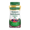 Nature's Bounty Women Multivitamin Gummies, Vitamin Supplements for Adults, General Health, Supports Immune and Bone Health, Mixed Berry and Raspberry Flavored, 90 Gummies
