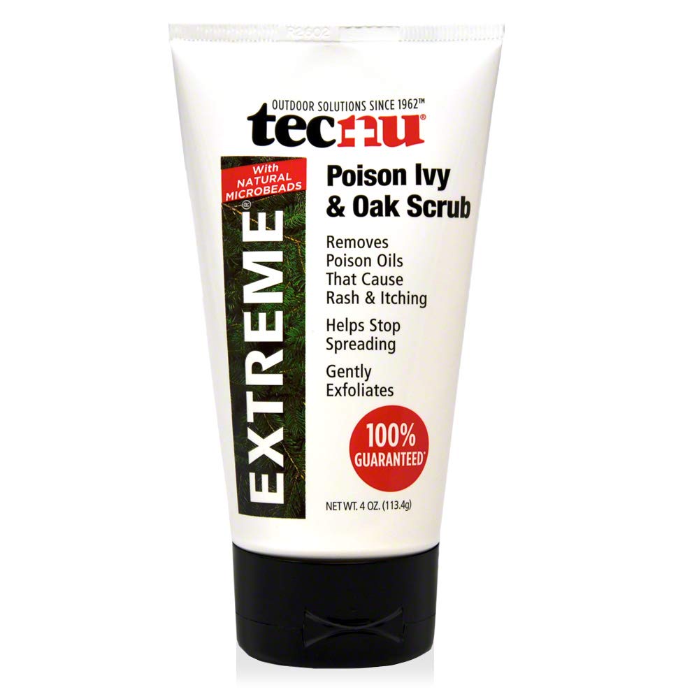 Tecnu Extreme Zvy ve Oak Scrub, Rash ve Itching, White 4 Ounces'in Zehirli Bitki Petrollerini Çıkarır