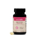 NatureWise High Potency Biotin 10.000 mcg Softgels - Saç Büyüme Kadın ve Erkekler + Skin & Nails Desteği için Biotin - Non-GMO, ABD Üretildi - 120 Softgels[120-Day Supply]