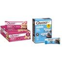 Protein Bars Sche - Beyaz Çikolata Raspberry 12 Count & Cookies 'N Cream Mini 14 Count & Cookies