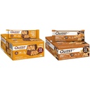 Quest Beslenme Crispy Chocolate Peanut Butter Hero protein Bar, 18g protein & Chocolate Peanut Butter Bars, Yüksek Protein, Low Carb, Gluten Free, Keto Friendly, 12 Count