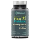 Psyllium Husk (Plantago ovata) + Arapinogalactan ≥95 – 660 mg, 60 Vegan Capsules – Fiber Kompleksi