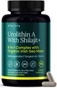 Urolithin-A Kompleksi Shilajit, Organik Deniz Moss, Ashwagandha & Tongkat Ali, Natural Energy, Libido, Hormon Dengesi ve Erkekler ve Kadınlar için Odaklı (Made in USA - 3rd Parti Tested)