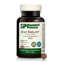 Standart Süreç çinko Chelate - Doğal Immune Support & Aids Skin Health - Mükemmel çinko Kaynağı - Gluten-Free, Non-Dairy & Non-Soy - 180 Tabletler