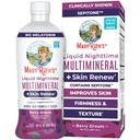 MaryRuth's Liquid Nighttime Liquid Multimineral + Skin Renew | Klinik Olarak Kadında Güzel Wrinkle'i Azaltmak ve Cilt Şirketliğini Geliştirmek | Sepitone | NO Melatonin | Magnezyum | Vegan | 30 Hizmet