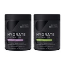 Spor Araştırmaları Hydrate Electrolytes Toz - Sugar-Free & Natural Flavored with Vitamins, Minerals, and Coconut Water - Supports Hydration - Passion Fruit & Lemon Lime Lime Lime Lime