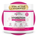 Sugar-Free Electrolyte Powder Drink Mix Fast Hydration Naturally Sweetened with Organic Monk Fruit, Raspberry Lemonade Flavor (325g) with Key Electrolytes and Trace Minerals –Keto Friendly, Vegan