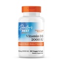 Doktor'un Erkekler ve Kadınlar için En İyi Vitamin D3 2000 IU Softgels - Immune System & Heart Health Support için D3, GMO, Gluten & Soy Free - 180 Ve Yumuşakgels