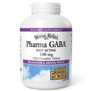 Φυσικοί Παράγοντες Pharma GABA - Συμπλήρωμα διατροφής Υποστηρίζει την ποιότητα του ήρεμου ύπνου και ύπνου - Φυσικό, γρήγορης εργασίας συμπλήρωμα Βοηθήματα Εστίαση & υγεία του εγκεφάλου - 120 Μασώμενα δισκία (60 εξυπηρετούν)