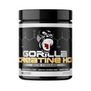 Gorilla Mind CON-CR CreaT Kretine HCl W/Pepsin, Unflavored | GI-Friendly Alternative | Muscle Dimension, Power Çıkış, Güçlü, Beyin Sağlığı ve Performansı | 100 Hizmet başına 2.5 Grams