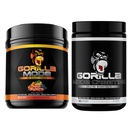 Gorilla Mind Pre Workout (Fruit Punch) + Tinatine (100 Serv.) - Geliştirilmiş Güçlü Kuvvet, Güç Çıktısı ve Kas Boyut