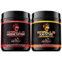 Gorilla Mode Pre Workout & Gorilla Mode Nitricd Stimulant - En İyi Tasting & En Etkili Stimulant Ücretsiz Pre-Workout | Massive Pump | Lazer Focus Energy Power (Cherry Blackout)