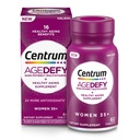 Centrum Age Defy for Women 35+ - High-Potency Multivitamin and Health Aging Supplement – Multivitamin with Resveratrol, and Niacin for NAD+ Level Support - Alüminyum Şişe, 60 Tabletler
