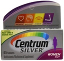 Centrum Silver Women's Multivitamin Supplement, 65 Count, 2 Paket