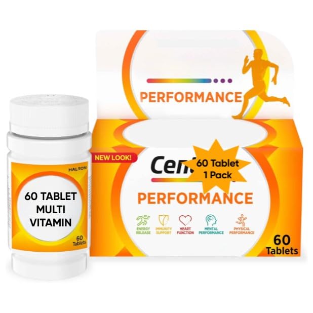 Centrrum Performance Tablets 60ct – Πολυβιταμίνη Ενηλίκων για Ενέργεια, Ανοσολογική Υποστήριξη & Καθημερινή Ευαισθησία