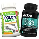 Mineral kaybı için Kolon Temizser Detox - 15 Gün Intestinal Cleanse Pills & Probiyotik - Constipation Relief için Doğal Laxative - Bowel Hareket Stomach Bloating için Tamamlar, Gut Support