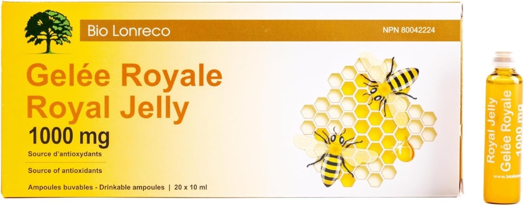 Bio Lorenco Inc. - Royal Jelly 1000 mg - 20x10 ml