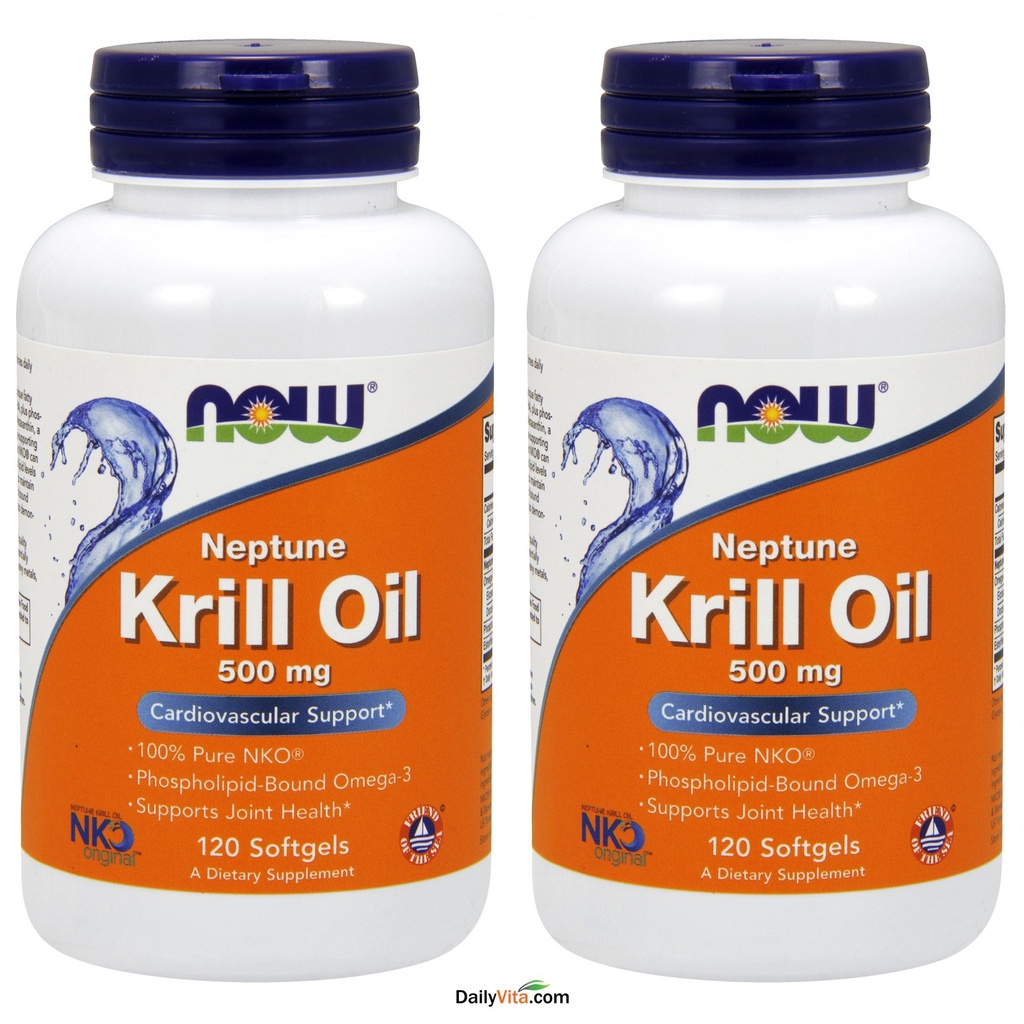 NOW Foods Neptune Krill Oil (500mg) 120 sgels (Multi-Pack)