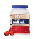 NYO3 1500 mg Krill Oil Omega 3 Supplement, Senior's Top Choice, High Content EPA DHA & High Abxia Pure Antarktika Krill Oil with Astaxanthin and 56% Phospholipids, Laboratory Tested,90 Softgels