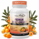 MoxyVites Vitamin D3 K2 5000 IU – High Absorption D3 + K2 MK-7 with Sea Buckthorn Oil & Omega-7 – Bone, Heart & Immune Support for Women & Men – 60 Vegan Capsules