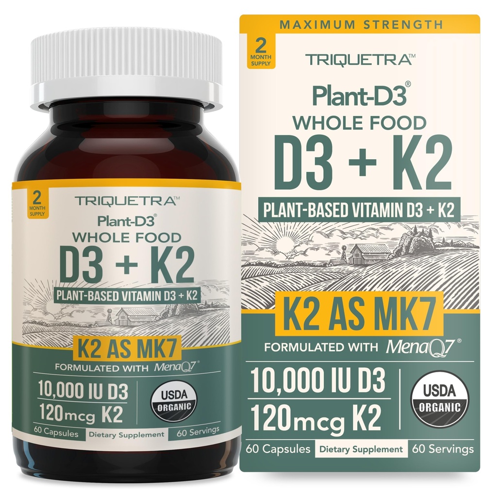 Βιολογικό φυτό D3 + K2 